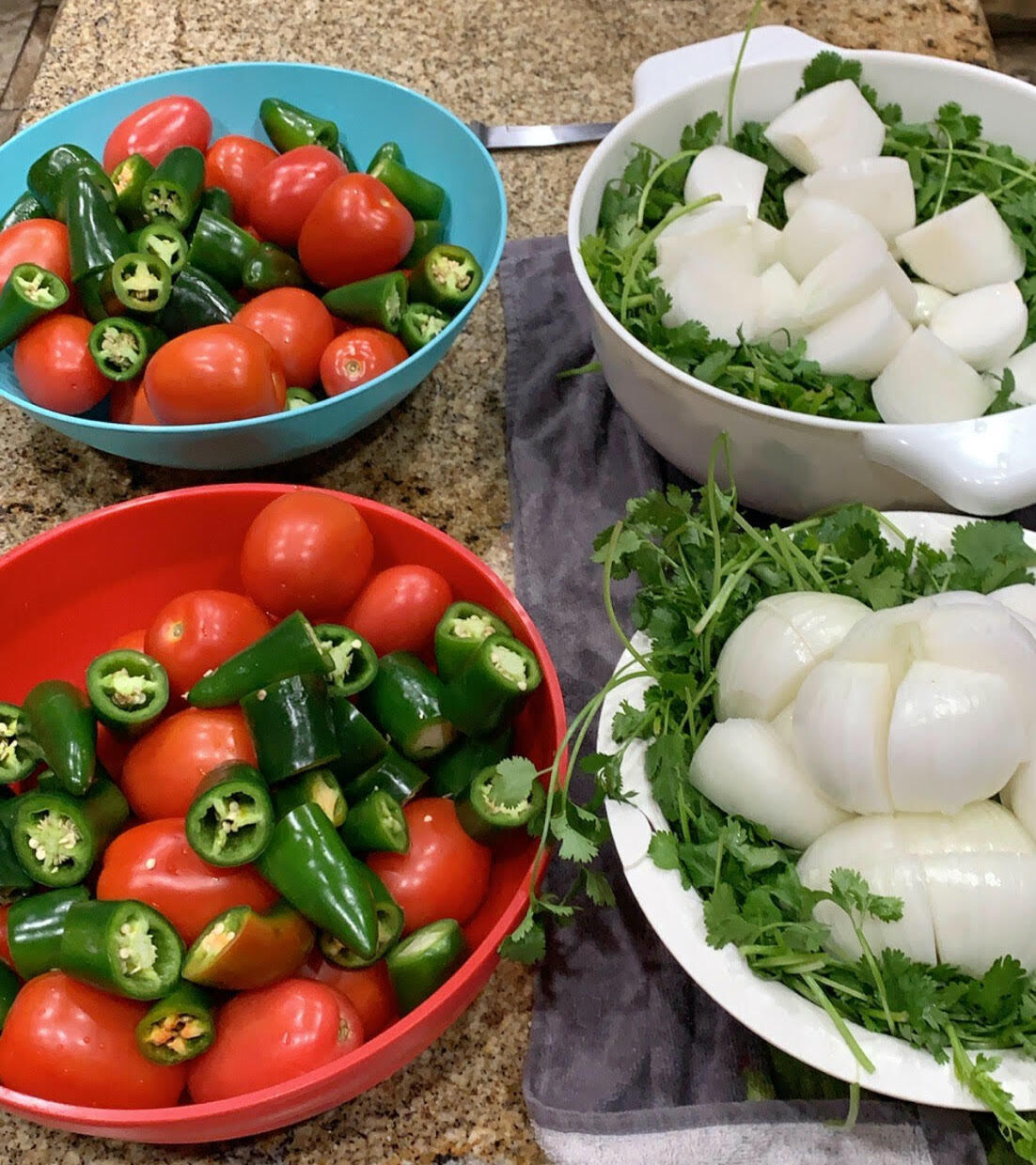 Salsa ingredients
